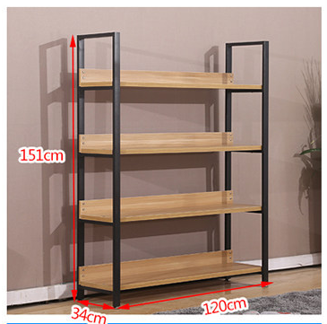 Display shelf structural view