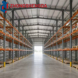 High Bay Galvanized Steel Multi Tier Pallet Racking