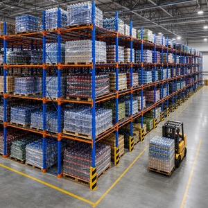 Q235B Steel Pallet Flow Racks for Chemical Plants Storage Rack
