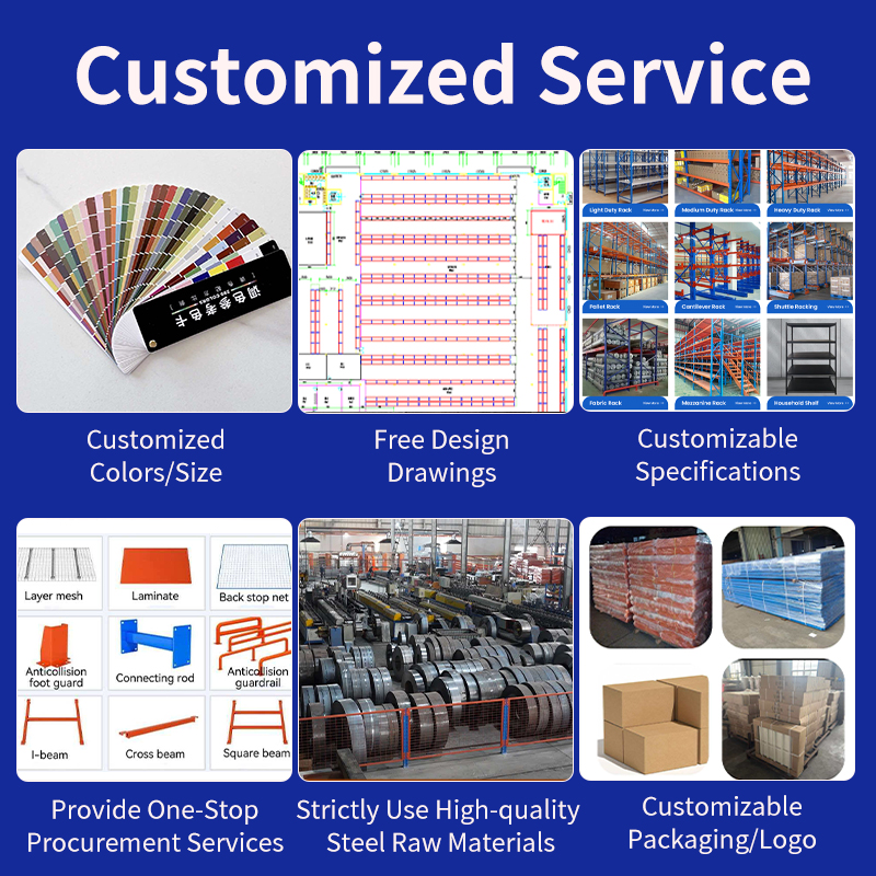 Industrial 4Layer Metal Shelving Stack Rack Light Duty Steel Shelving Boltless Racking Carton Storage Warehouse Rack
