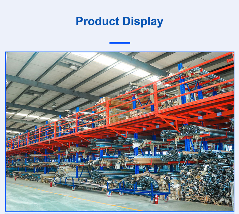 Mezzanine Floor Industrial Steel Optimizes Warehouse Space Rack Supported Mezzanine for Logistics Centers Multi Tier Platform