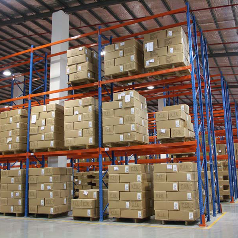 FIFO Direct Circulation Storage Frame Time-Sensitive Goods First In First Out Warehouse Racking System Steel