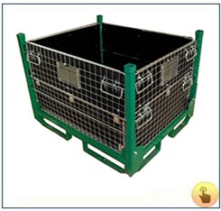 Wire Mesh Storage Pallet Cage