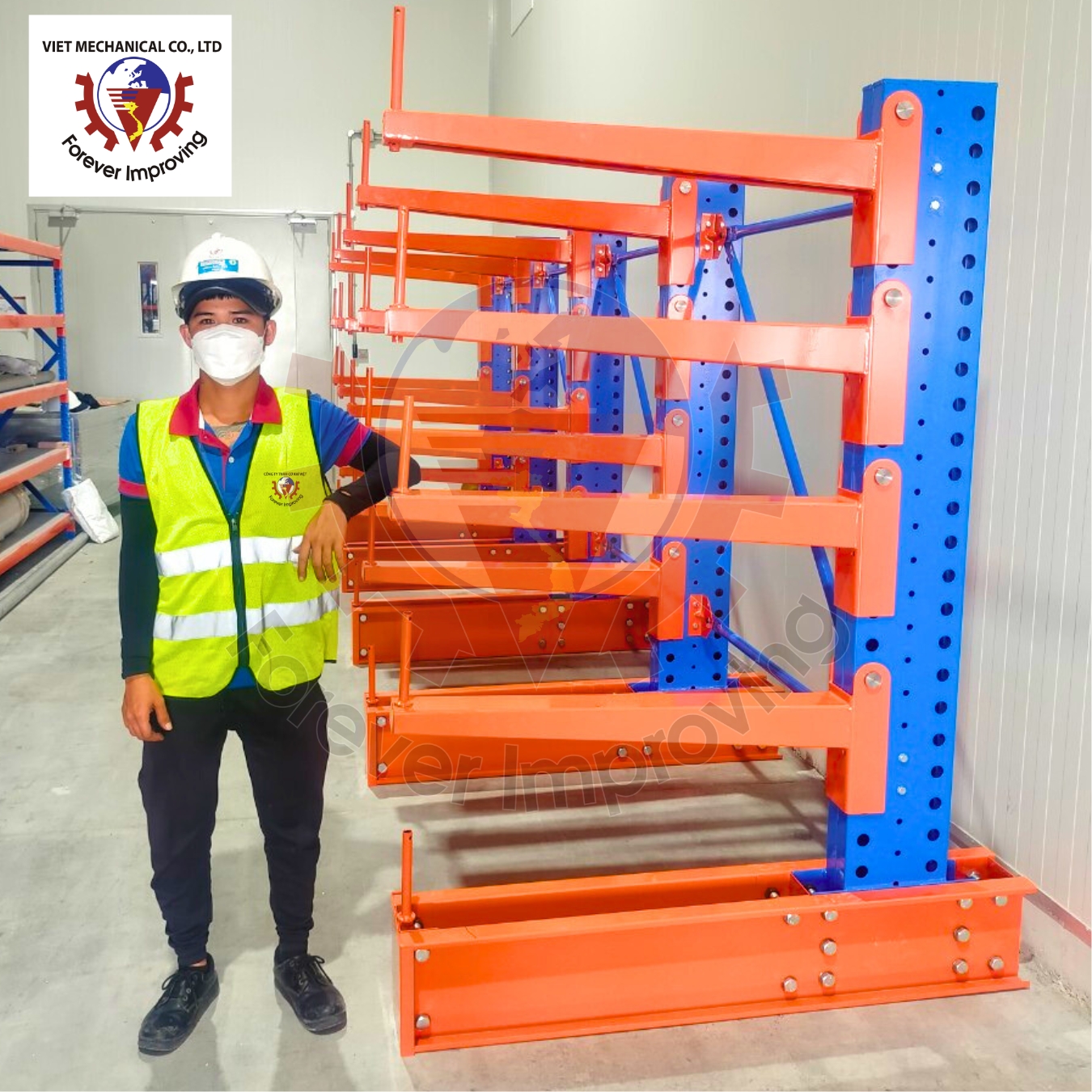 Warehouse Storage Heavy Duty Pallet Rack Us Cantilever Pallet Racking System From Vietnam Supplier
