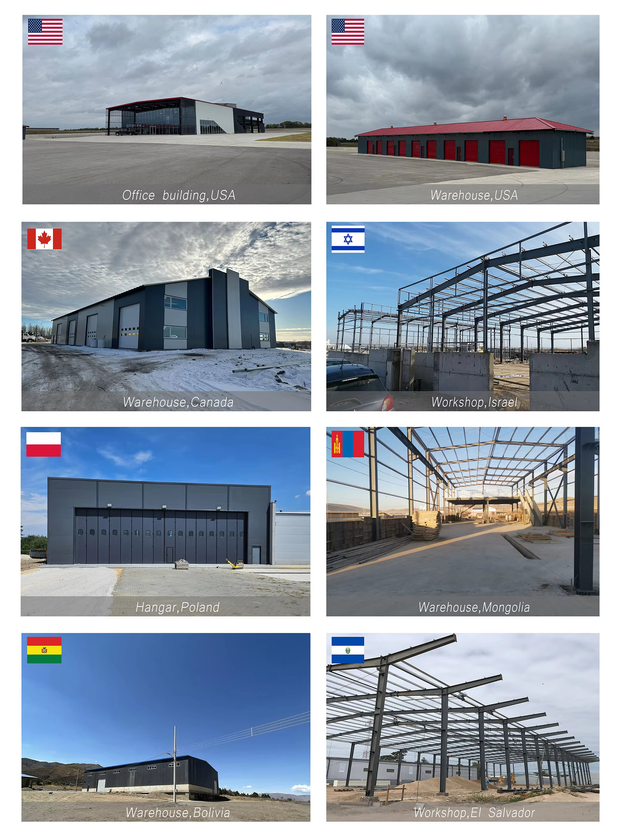 Steel Building Global Projects Showcase