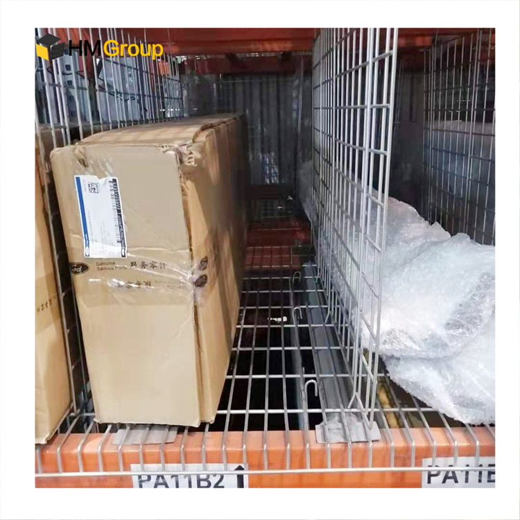 Galvanized Pallet Pallet Rack System Hanging Wire Mesh Decking Dividers
