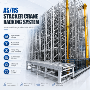 Automated ASRS Mezzanine Rack Stacker Crane System