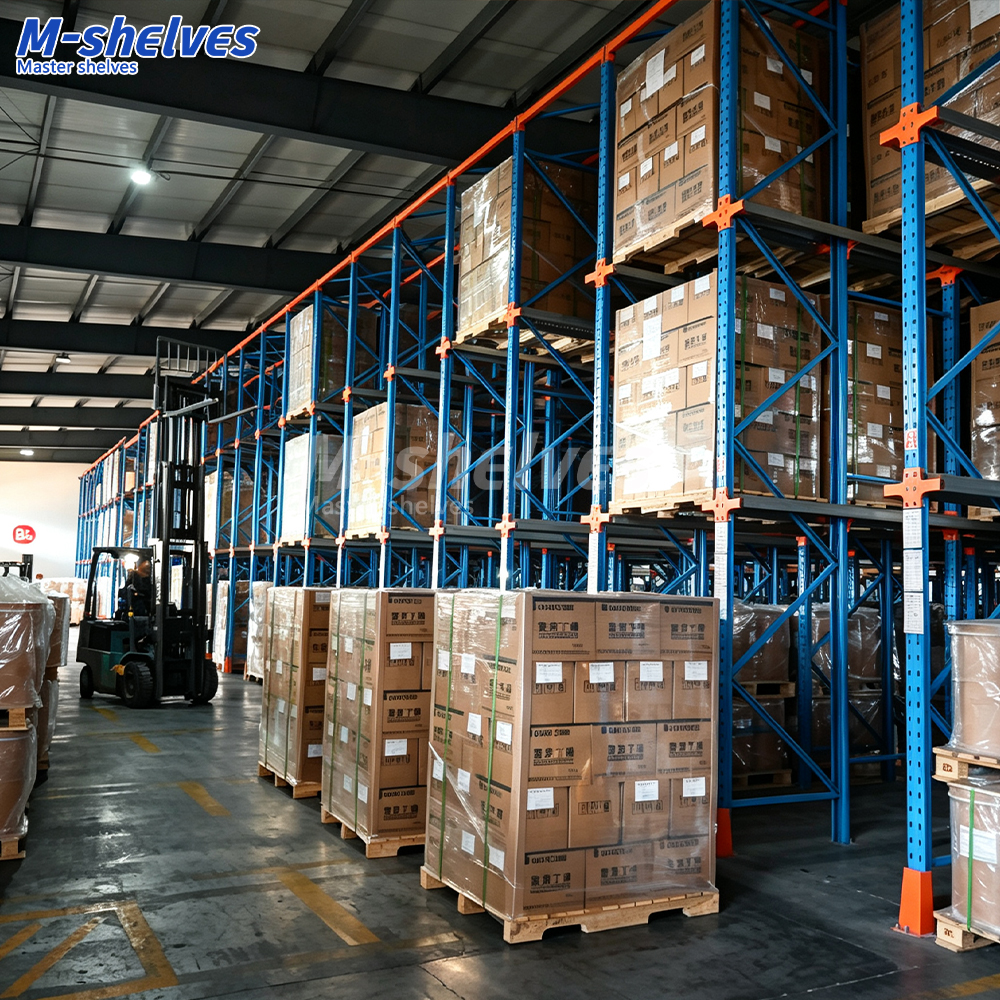 Large Scale E-Commerce Logistics Warehouse Pallet Racking System Customized High Load Industrial Conventional Heavy Duty Rack