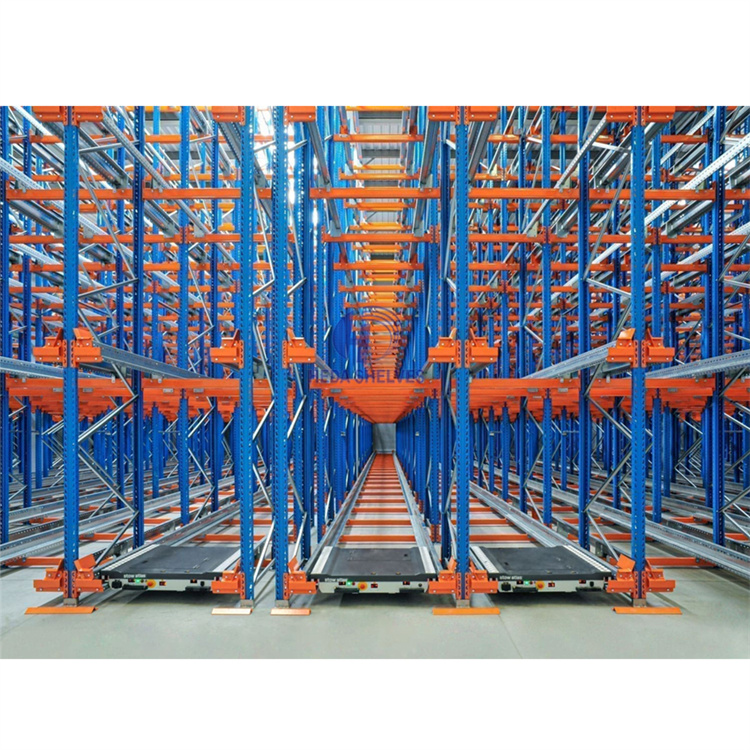 Semi-Automatic Racking System Asrs 4-Way Shuttle Racking For FIFO &amp; LIFO
