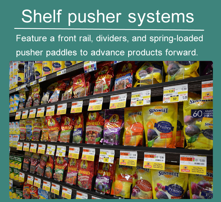 Shelf pusher product detail
