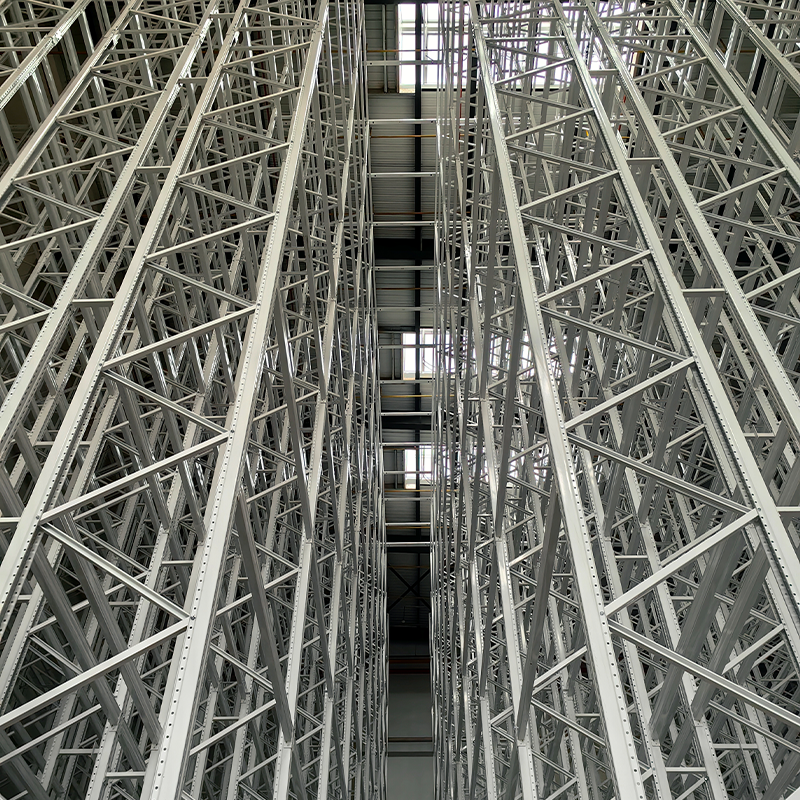 Mine Bulk Materials Anti-pressure Piling Heavy Duty 5 Layer Corrosion Protection Metal Warehouse Rack 1000-4000kg Load Capacity