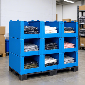 Stackable Corflute Warehouse Picking Container