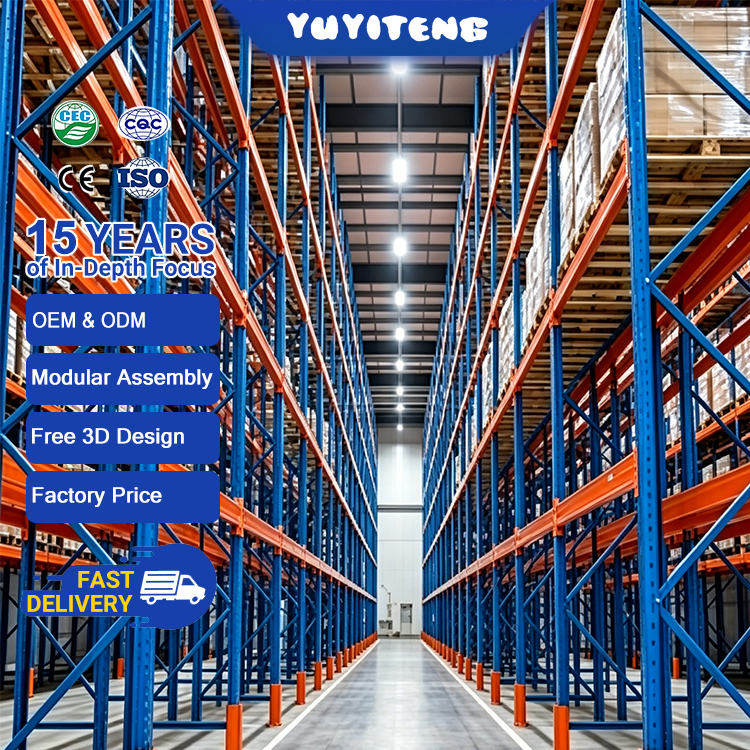Drive in Pallet Rack High Density Storage System OEM Customized From Professional Factory