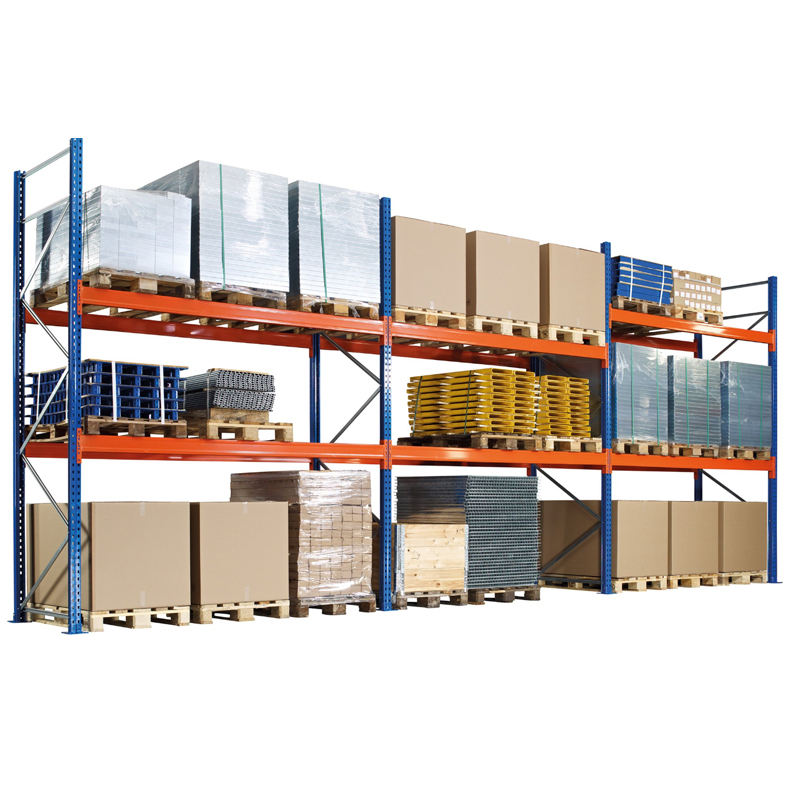 Xinanda S001 Factory Warehouse Racking Systems Heavy Duty Pallet Rack Industrial Steel Shelving Galvanized Carton Box Packaging
