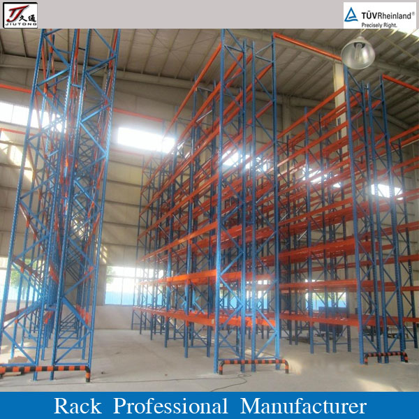 Double Deep Reach Selective Pallet Rack System High Density Industrial Warehouse Storage Rack for Maximum Cube Utilization Price