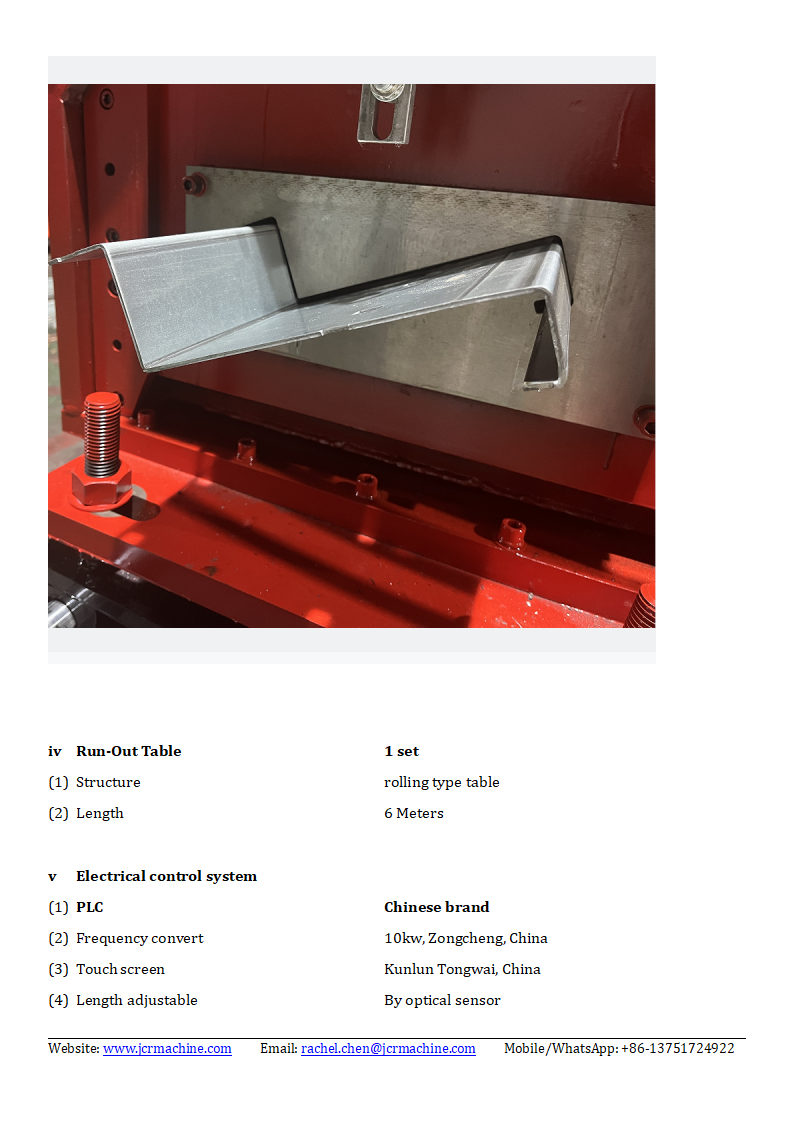 Technical Parameter Detail 5
