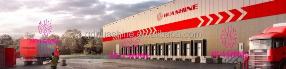 Heavy Duty Scale STACKER CRANE and on Request Capacity Pallet Racking Auomated ASRS Warehouse HUASHINE INTELLIGENT
