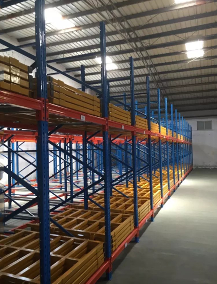 High Efficiency Push Back Rack Storage Racks Optimize Stacking Racks &amp; Shelves For Warehouse Storage Pallet Racking Solutions