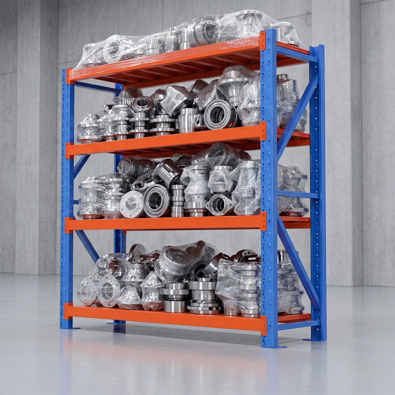 Shibang Factory Boltless Adjustable Rack 100-500kg Corrosion Protected Garage Warehouse Racks &amp; Industrial Shelving Units