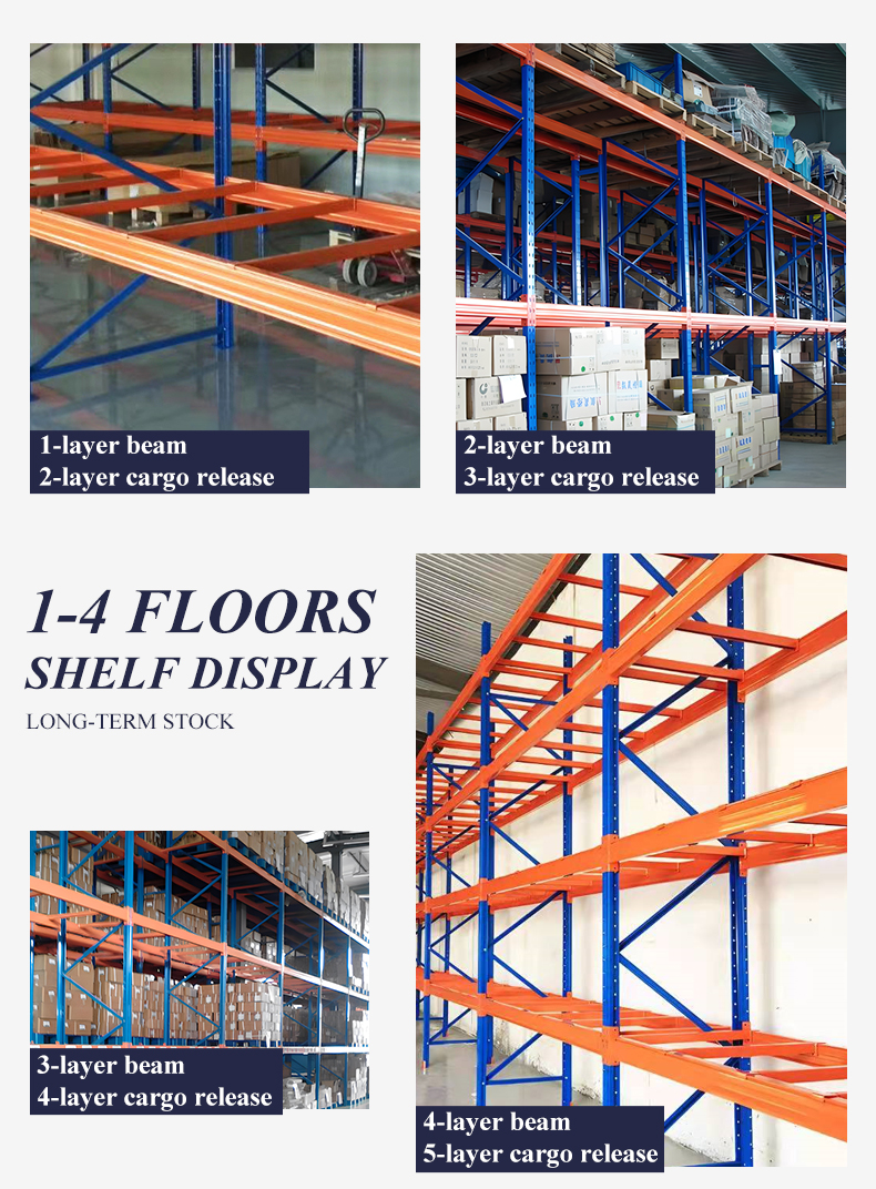 Industrial Pallet Rack View 2