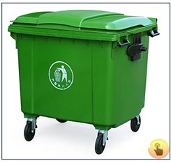 Plastic Waste Bin
