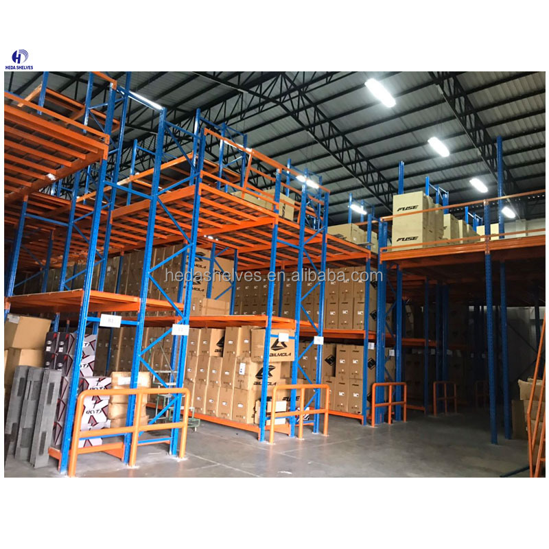 Warehouse Equipment Steel Platform Mezzanine Floor Pallet Racking Shelves Pallet Racking Stacking Racks