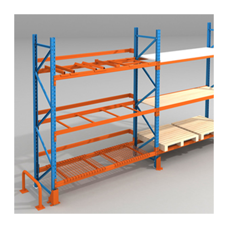 FIFO Direct Circulation Storage Frame Time-Sensitive Goods First In First Out Warehouse Racking System Steel