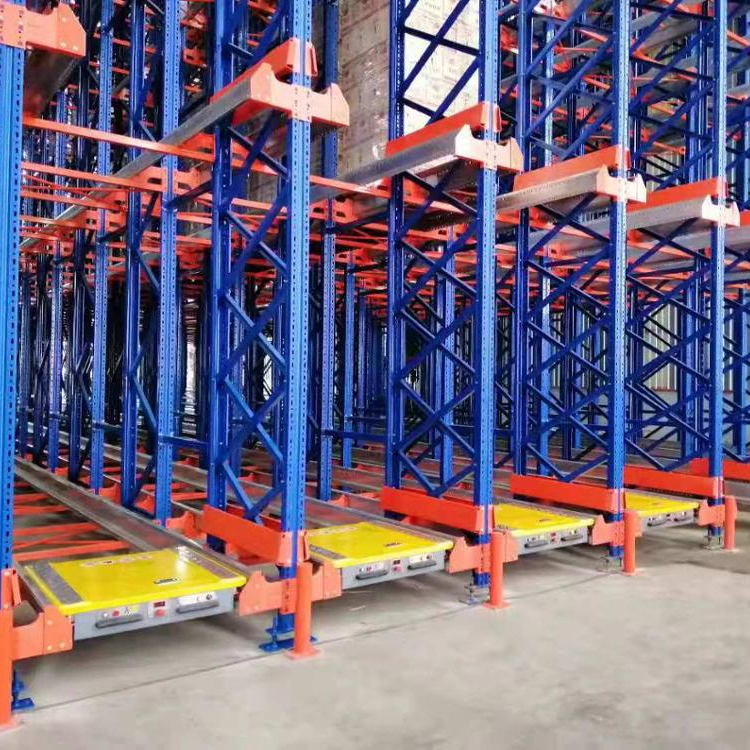 Radio Shuttle Remote Car/Pallet Shuttle Racking Cold Rolled Steel Heavy Duty Corrosion Protection For Warehouse Rack