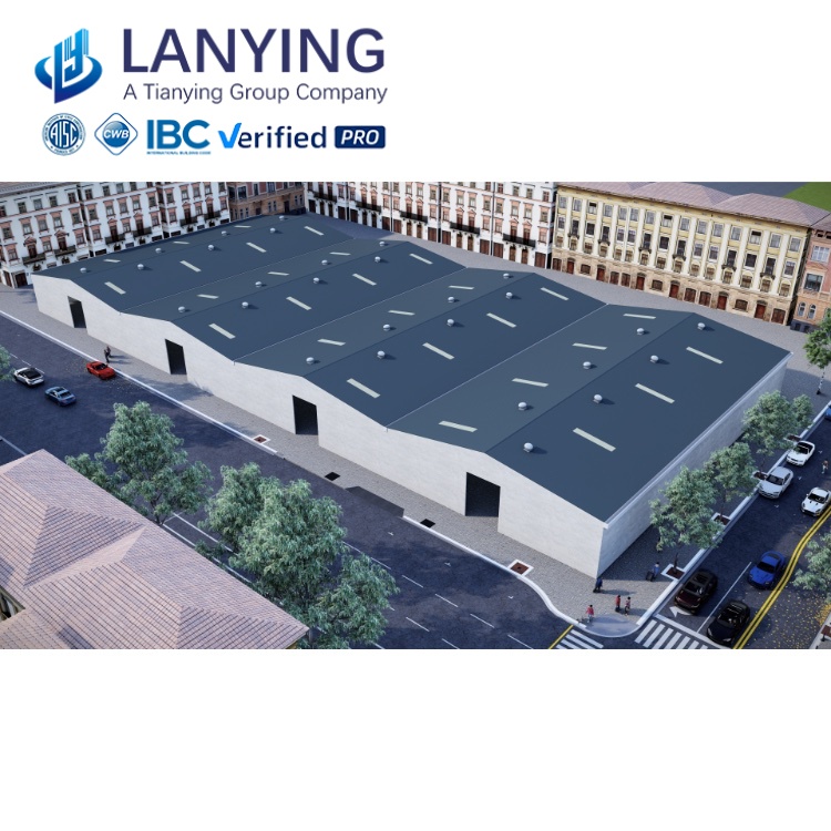 Prefabricated Steel Structure Logistics Warehouse Workshop Industrial Building Steel Structure Warehouse