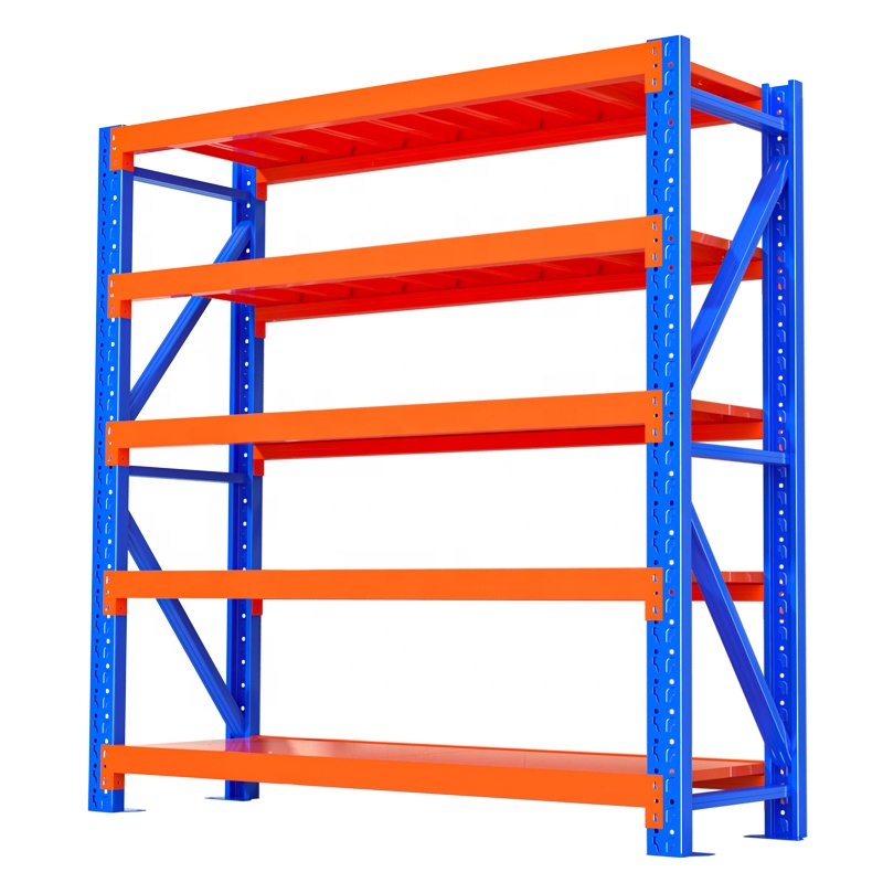 Customization Garage Warehouse Rack Adjustable Bolts Storage Stacking Racks Pallet Steel Metal Shelving Shelves for Industrial