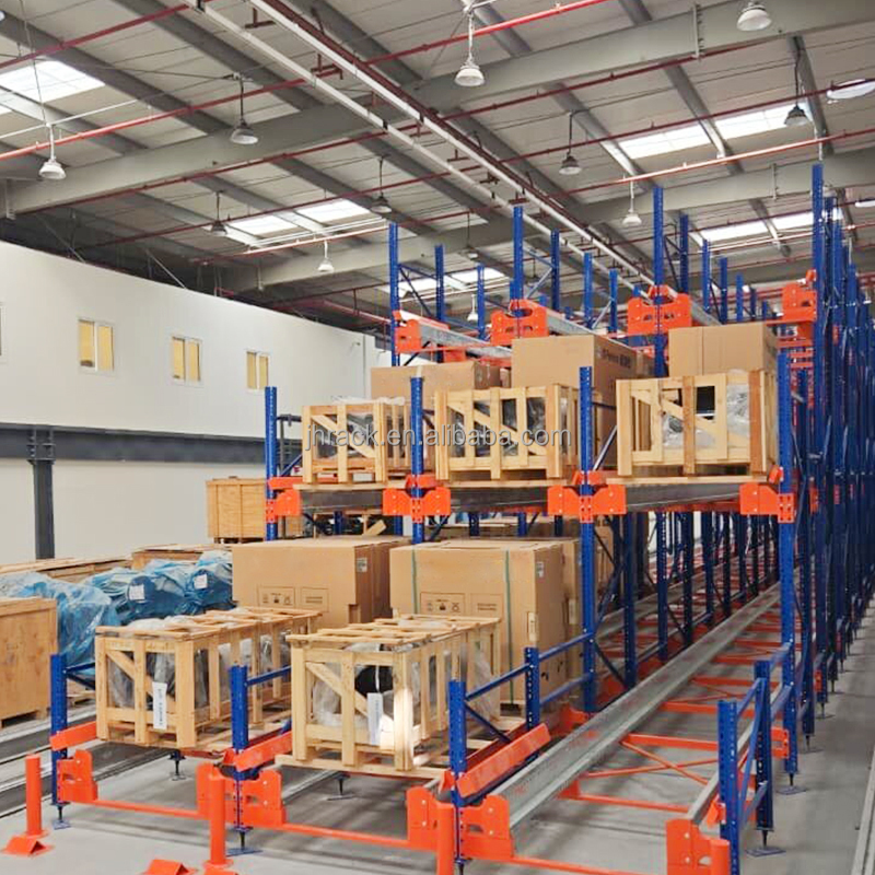 Industrial Heavy-Duty Shuttle Car Racks for Automated Pallet Warehouse Rack System Warehouse Shuttle System LIFO Shuttle Racking