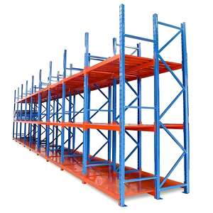 Industrial Stacking Heavy Duty Long Span Shelving Estanteria Storage Metal Shelf Rack for Warehouse Long Span Metal Shelf Rack