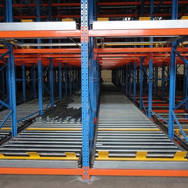 URGO Professional Intensive Storage Flow Rack Roller Pallet Racking For Gravity Racks