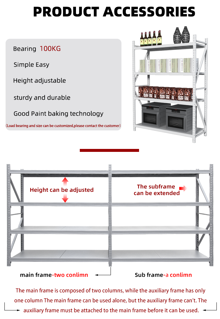 Main frame and auxiliary frame structure