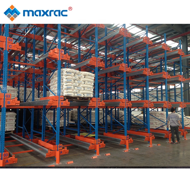 Automatic Warehouse 5-Layer Selective Steel Pallet Track Radio Pallet Shuttle Rack with Corrosion Protection Factory Price