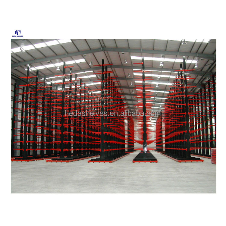 Double Sided Cantilever Rack Adjustable Heavy Duty Cantilever Racking Industrial Cantilever Shelf