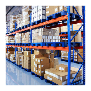 HUAWU 5 Ton Pallet Rack Steel Q235 3-Layer Selective Warehouse Storage Racking System