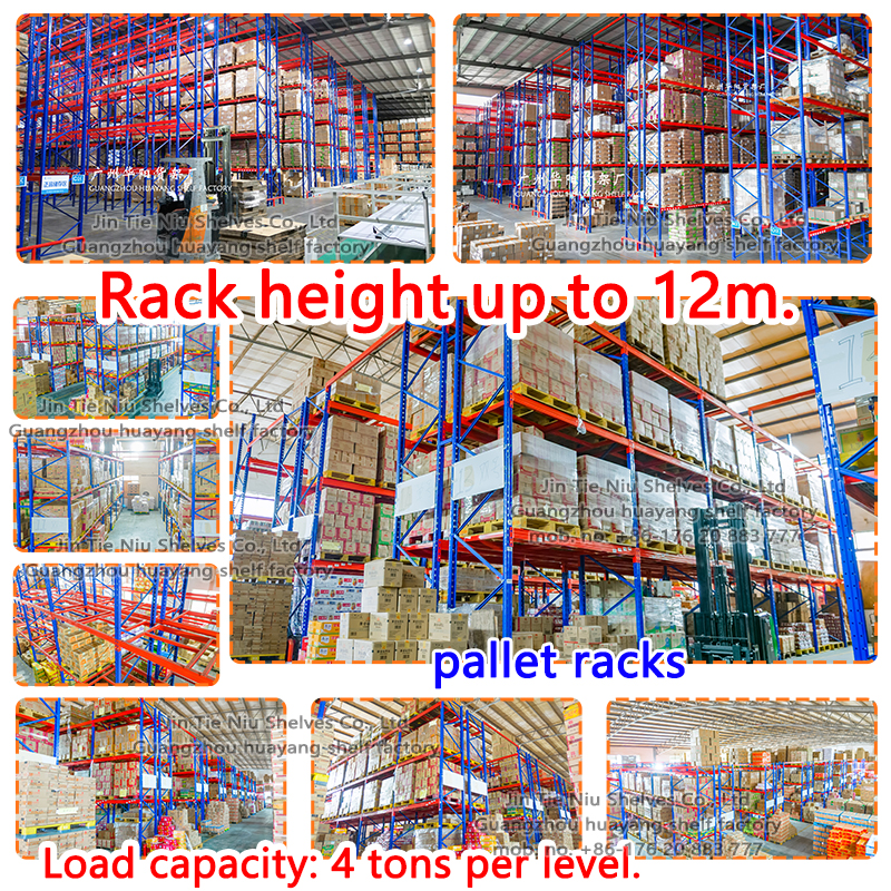 5 Layer Storage Cloth Heavy Duty Pallet Rack Storage For Fabrics 1000KG 2000KG 3000KG Pounds Tons