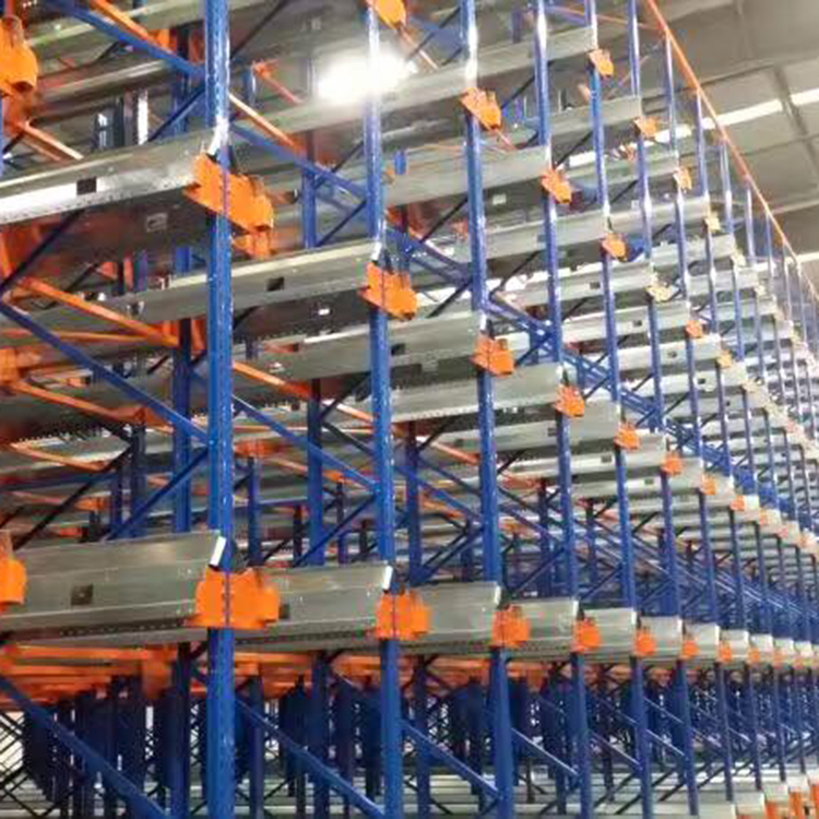 Radio Shuttle Remote Car/Pallet Shuttle Racking Cold Rolled Steel Heavy Duty Corrosion Protection For Warehouse Rack