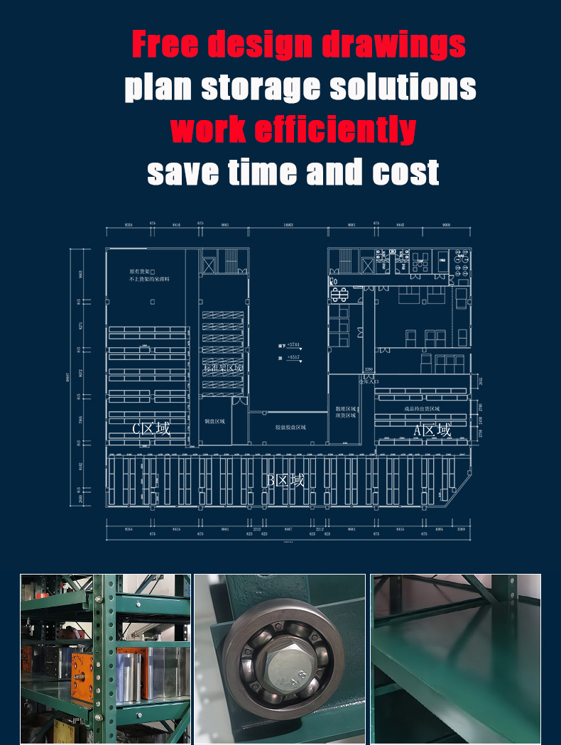 Wholesale Warehouse Metal Storage Industry Manufacture Heavy Duty Mold Rack Mould Shelf System