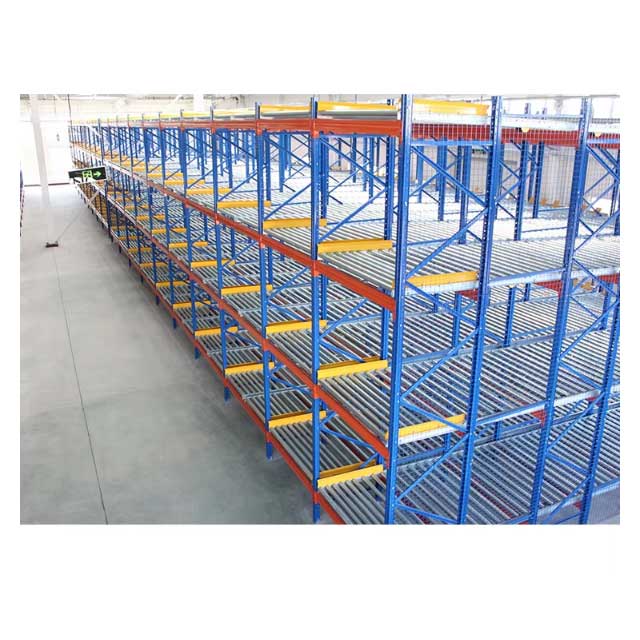 CE Certified Anti-Rust 2000kg Load Capacity Gravity Pallet Racking High Quality Heavy Duty Roller Pallet Rack