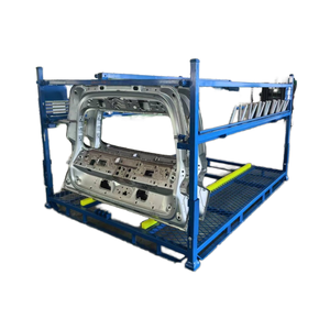 Foldable Automotive Rear Door Transport Rack Cart