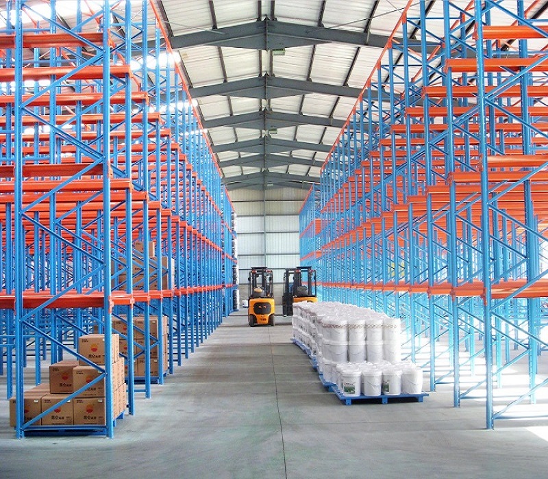 Heavy Duty Warehouse Pallet Storage Drive in and Drive Through Racking System