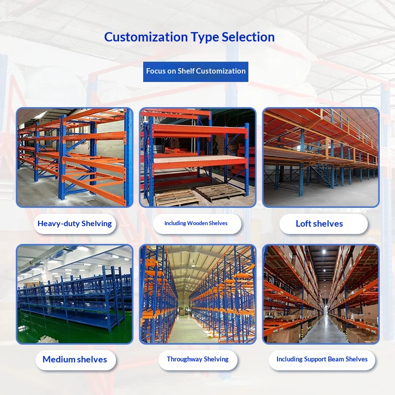 Xinanda S001 Factory Warehouse Racking Systems Heavy Duty Pallet Rack Industrial Steel Shelving Galvanized Carton Box Packaging