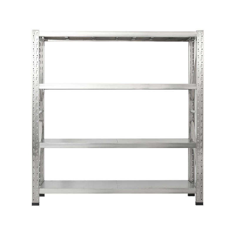 4 Layer Heavy Duty Steel Boltless Shelving Unit 100kg Capacity for Warehouse Storage