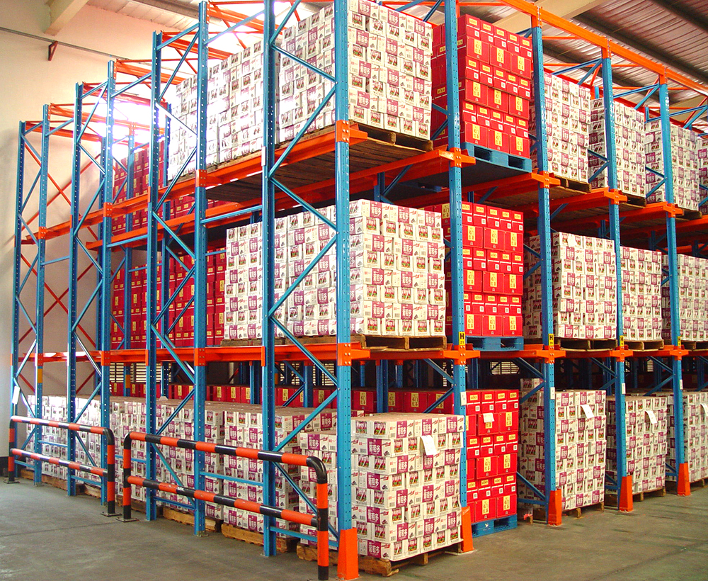 Heavy Duty Warehouse Pallet Storage Drive in and Drive Through Racking System