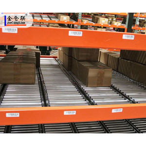 Warehouse Live Gravity Pallet Flow Rack Cooler Gravity Shelving
