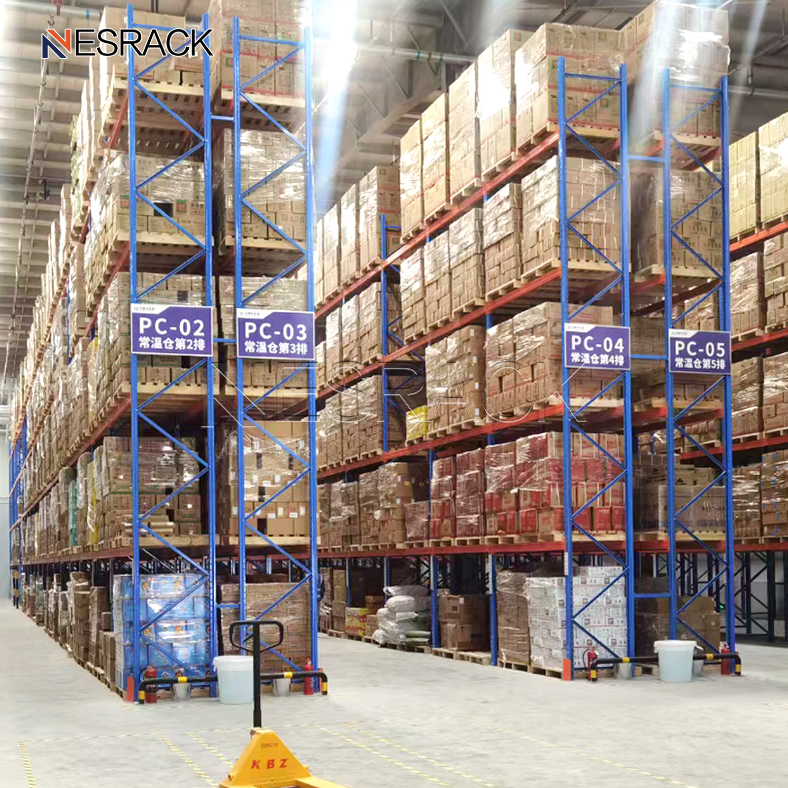 Industrial Storage Racks Heavy Duty Equipment Conventional Pallet Racking Steel Racks For Warehouse