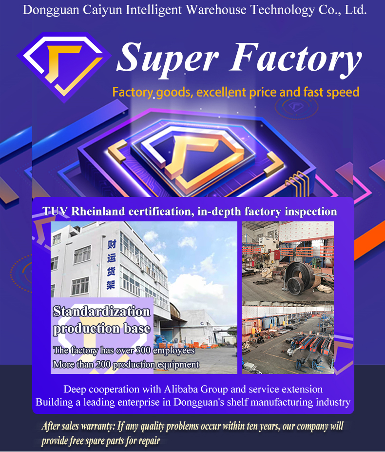 Dongguan Caiyun Intelligent Storage Technology facility