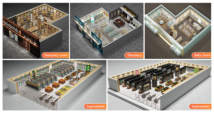 Retail Rack Visual Setup